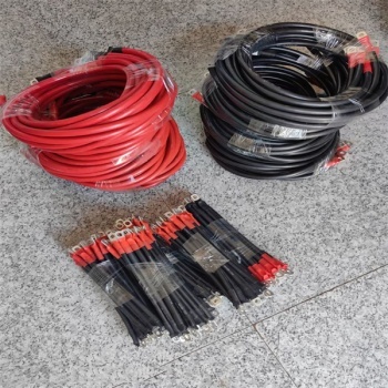 2 AWG Gauge Power Cable with Lugs Battery Engine Starter Ground Lead Car Auto