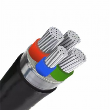 Aluminum Alloy /XLPE/PVC AC electrical cable 0.6/1KV industry application