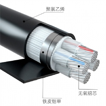 Solar Power Station Outdoor Sunlight Resistant Aluminum Alloy /XLPE/PVC AC Power/Electrical Cable 0.6/1kv